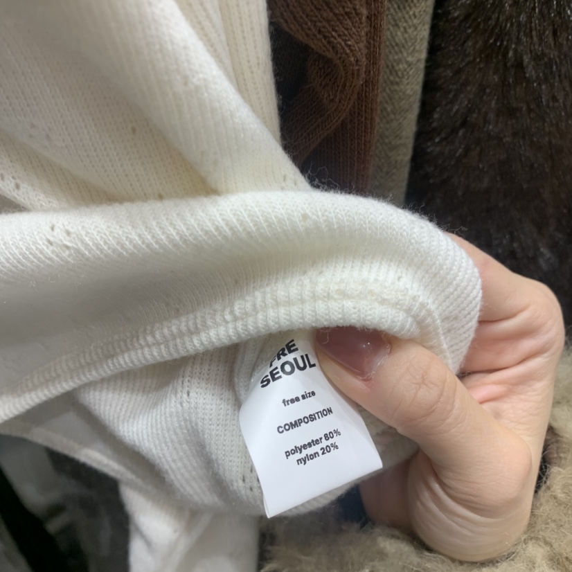 FRE韓國直郵㊣女士新品人氣時尚推薦25秋冬職業熱賣長袖T恤FRE長袖T恤