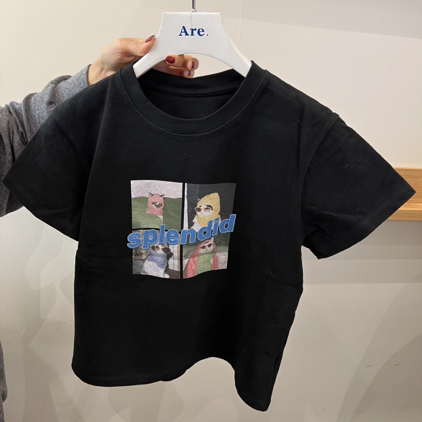 ARE韓國代購㊣女士新款推薦休閑25秋冬職業熱賣時尚人氣T恤ARE YOU/ARET恤圖色3