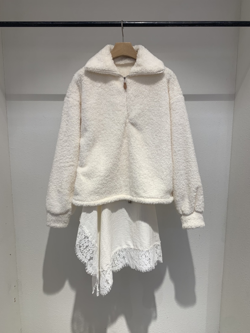 IR BIEN/BIENBIEN韓國代購㊣女士新品人氣連衣裙假兩件蕾絲IR BIEN/BIENBIEN連衣裙圖色1