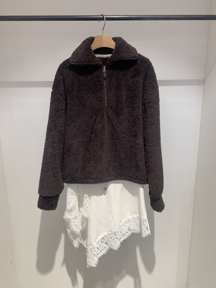 IR BIEN/BIENBIEN韓國代購㊣女士新品人氣連衣裙假兩件蕾絲IR BIEN/BIENBIEN連衣裙圖色2