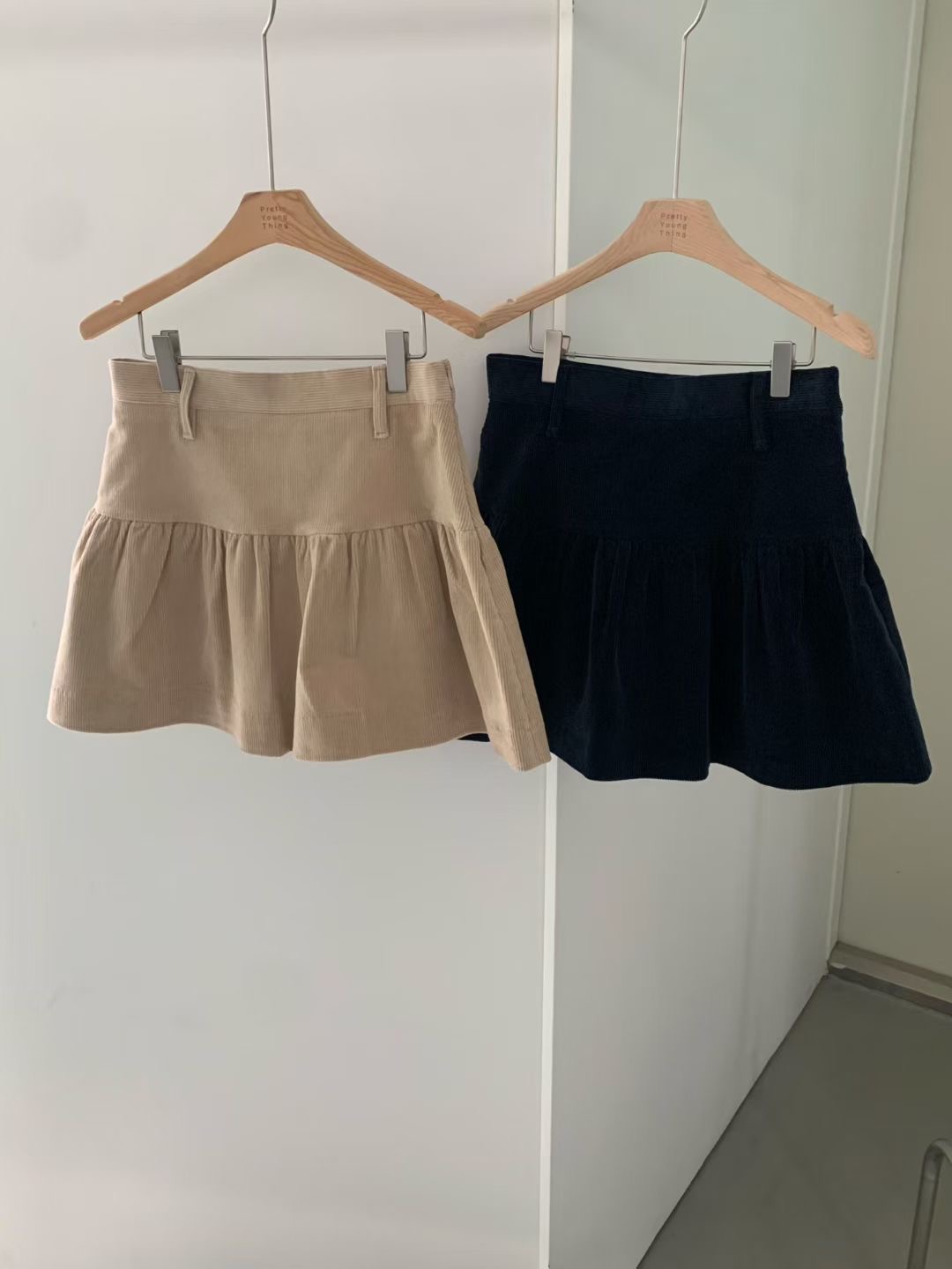 PYT-ot東大門㊣代購女裝新品真品人氣熱賣25秋冬職業時尚短裙pretty young thing短裙