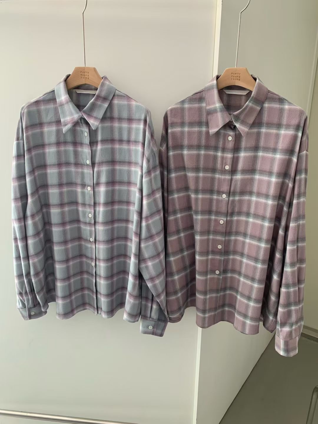 PYT-ot東大門㊣實拍女裝新品25秋冬職業熱賣休閑襯衫蕾絲衫pretty young thing襯衫/蕾絲衫