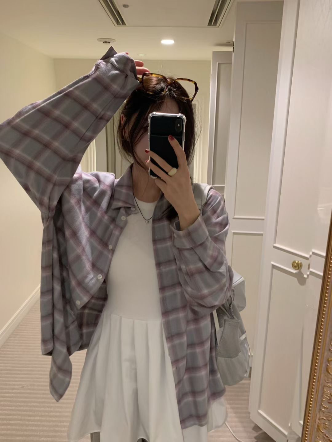 PYT-ot東大門㊣實拍女裝新品25秋冬職業熱賣休閑襯衫蕾絲衫pretty young thing襯衫/蕾絲衫