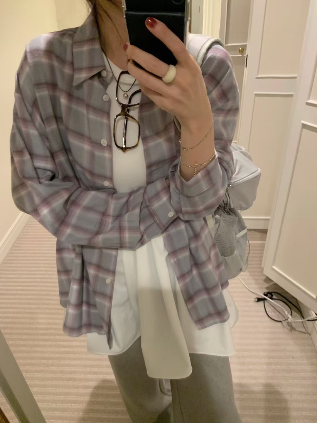 PYT-ot東大門㊣實拍女裝新品25秋冬職業熱賣休閑襯衫蕾絲衫pretty young thing襯衫/蕾絲衫