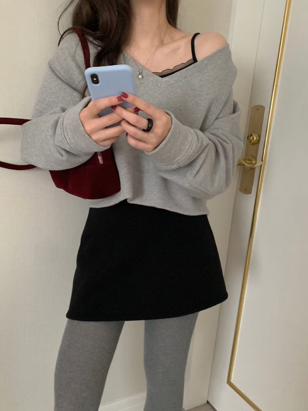 PYT-ot東大門㊣直郵女裝新品時尚休閑推薦熱賣職業人氣衛衣pretty young thing衛衣圖色2