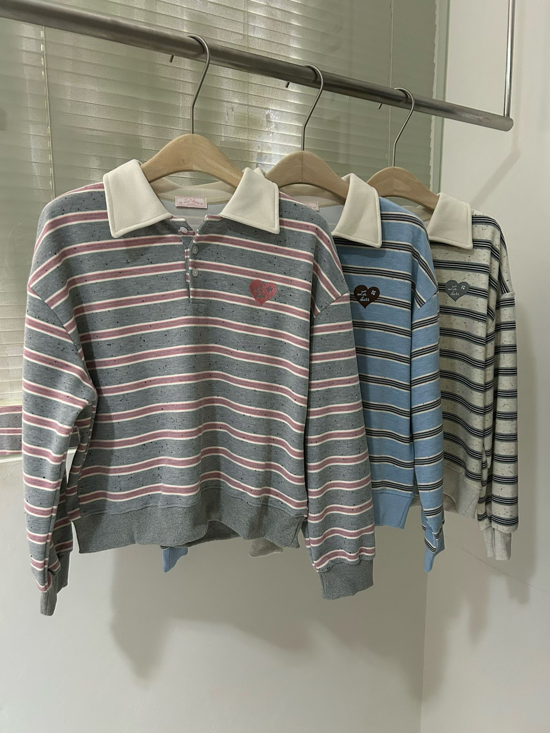 LA KERR韓國代購㊣女士新品人氣職業真品熱賣25秋冬長袖T恤LA KERR長袖T恤