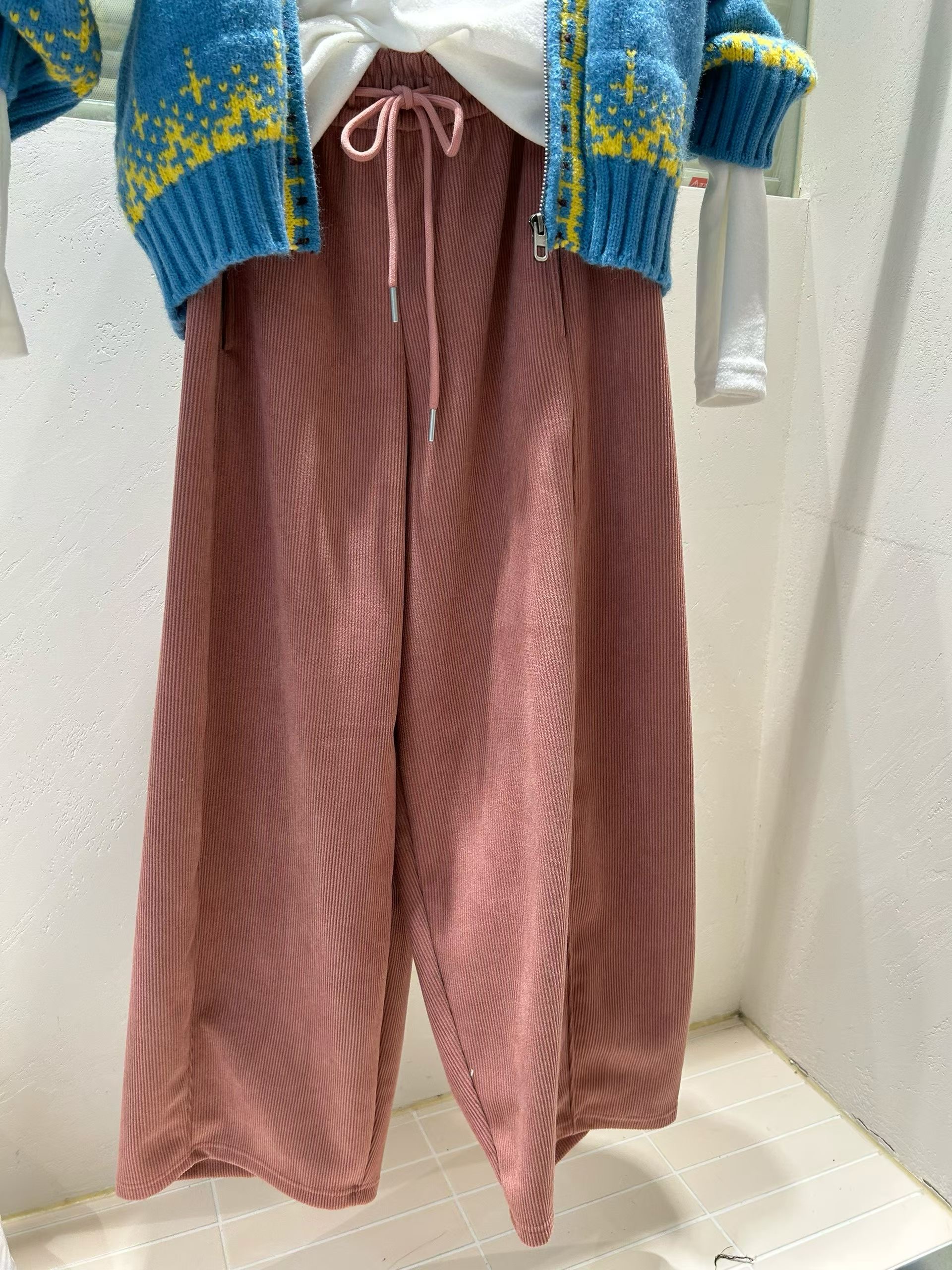 LA KERR東大門㊣直郵女裝新品時尚真品熱賣25秋冬推薦休閑褲LA KERR休閑褲圖色1