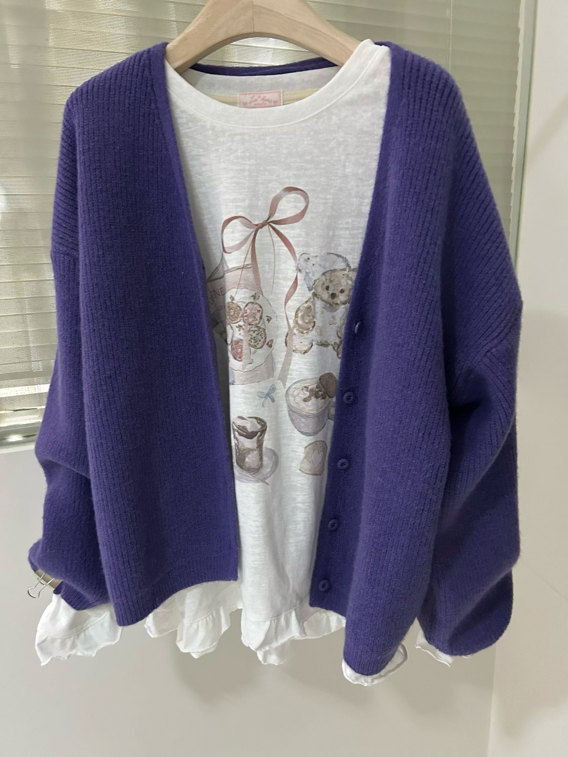 LA KERR東大門㊣實拍女士新款熱賣人氣職業推薦毛衣不含內搭LA KERR毛衣圖色1