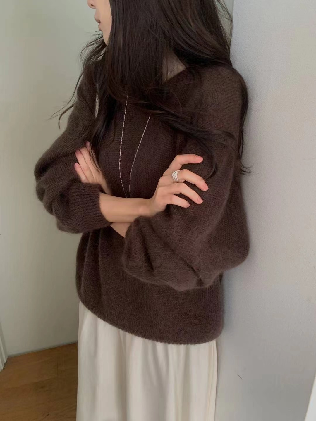 MIELLE-미엘르-OT韓國直郵㊣女裝新款推薦時尚職業針織衫MIELLE-미엘르-OT針織衫圖色3