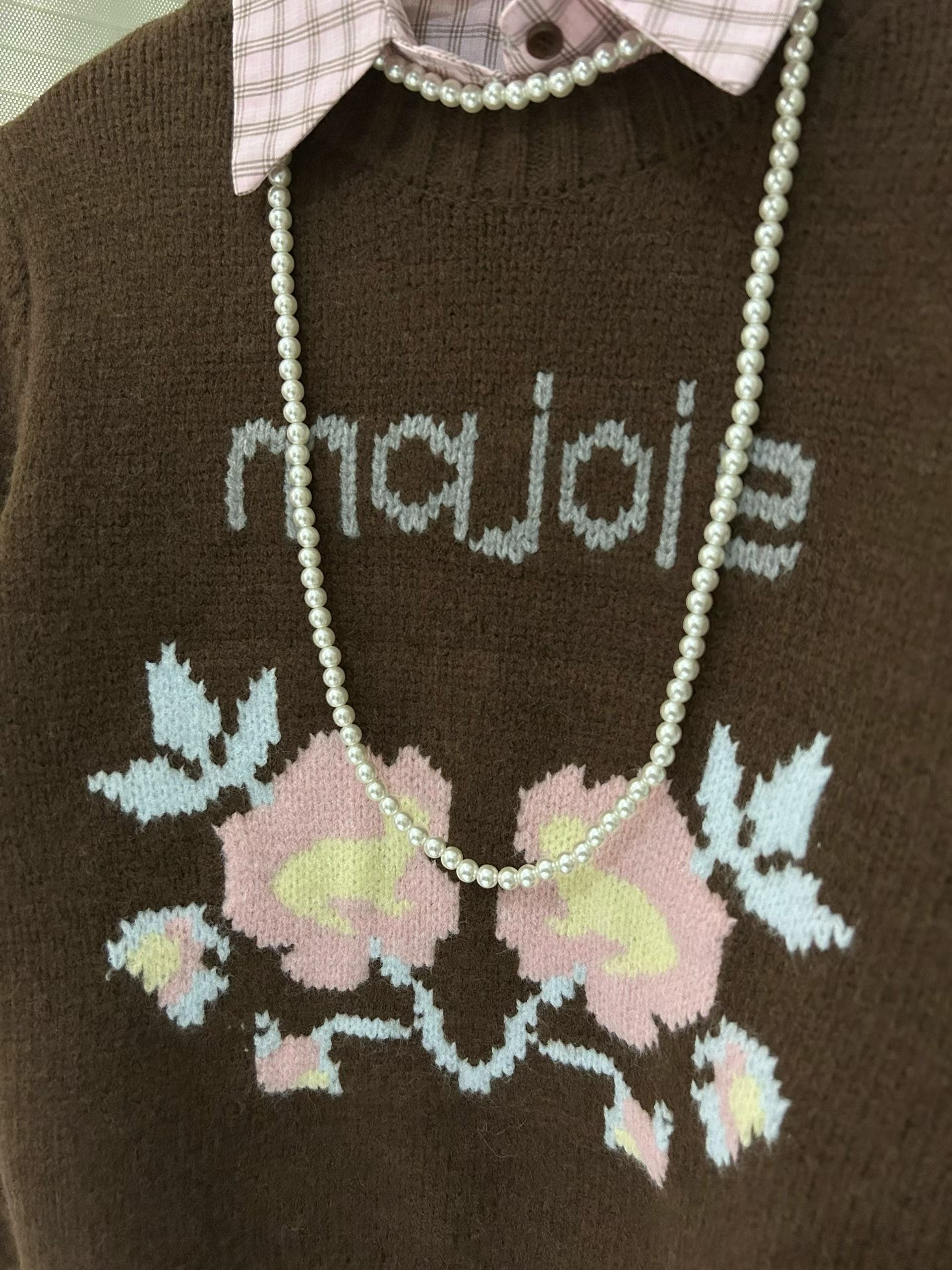 LA KERR東大門㊣直郵女裝新品熱賣25秋冬職業毛衣不含內搭LA KERR毛衣