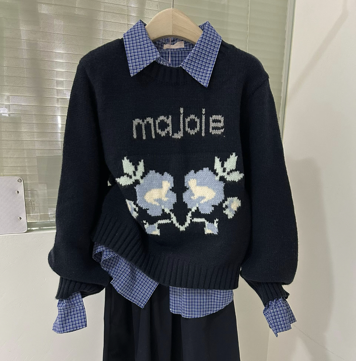 LA KERR東大門㊣直郵女裝新品熱賣25秋冬職業毛衣不含內搭LA KERR毛衣圖色2