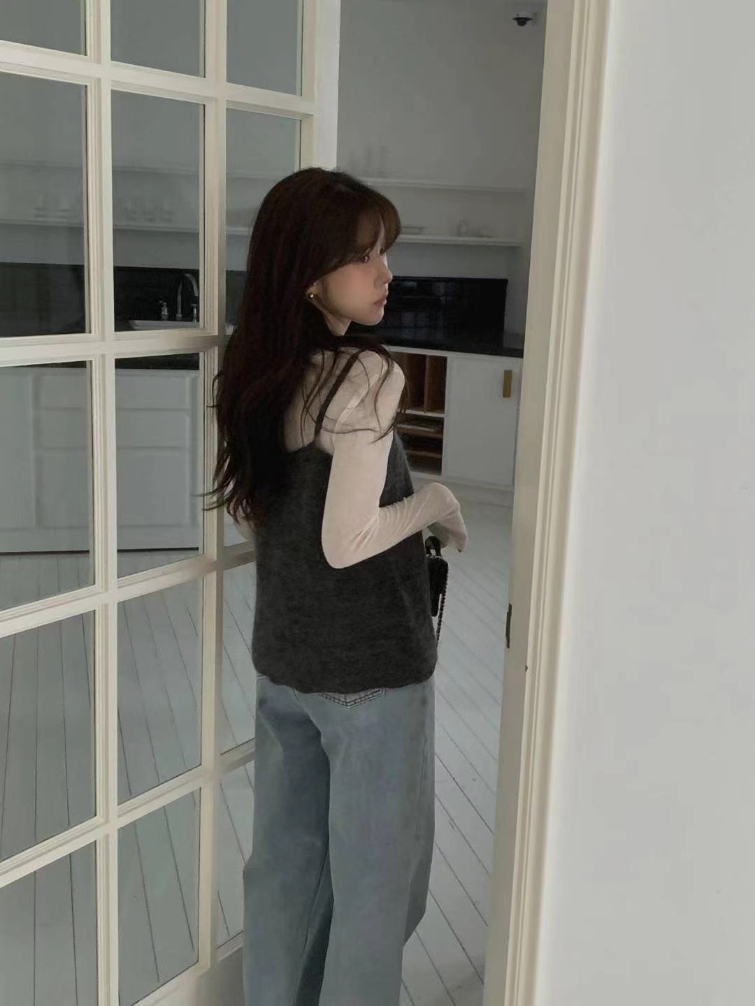 MIELLE-미엘르-OT東大門㊣直郵女裝新款時尚吊帶背心不含內搭MIELLE-미엘르-OT吊帶/背心