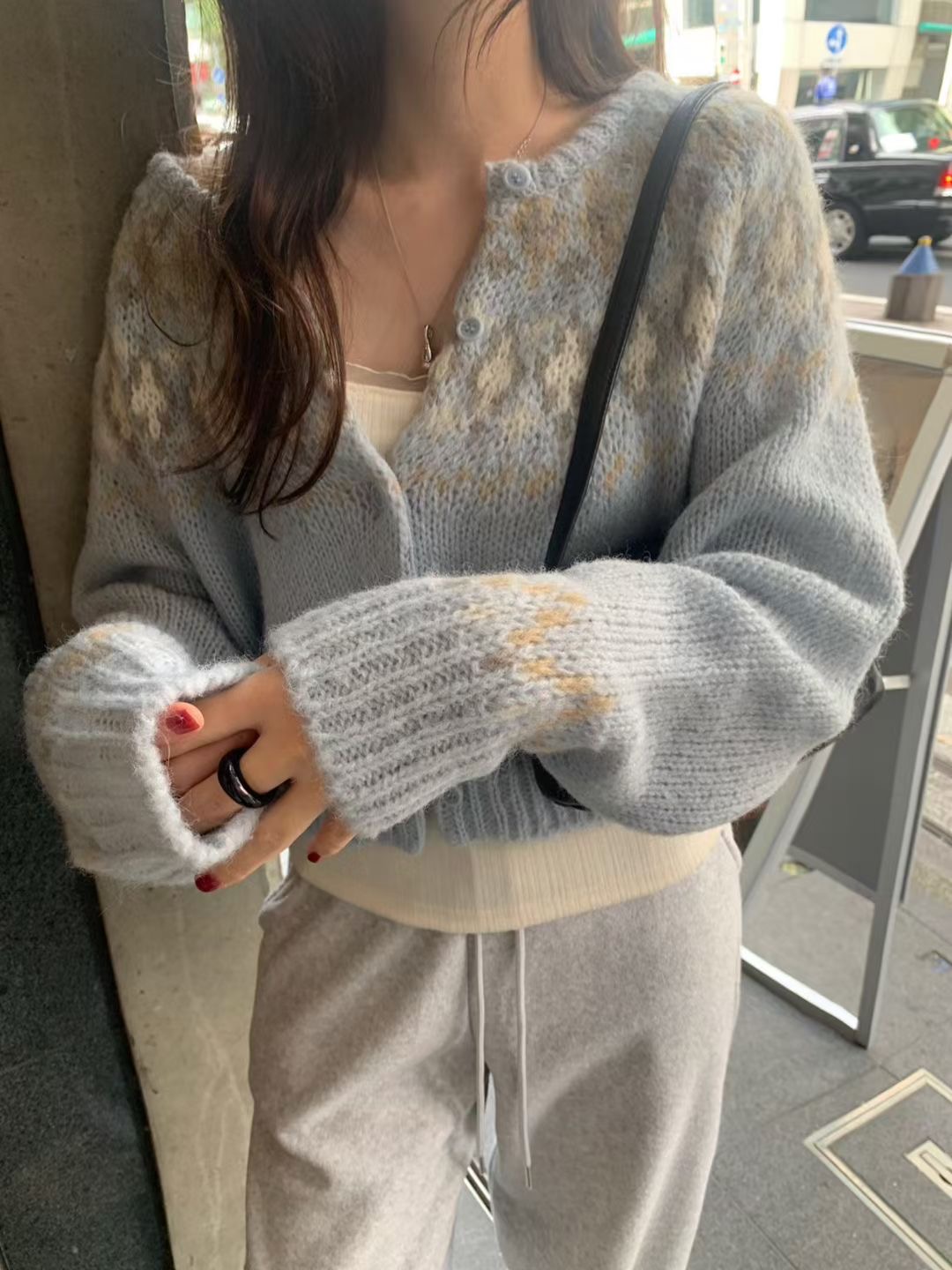 PYT-ot東大門㊣實拍女士新品休閑真品25秋冬人氣針織衫羊毛衫pretty young thing針織衫圖色3