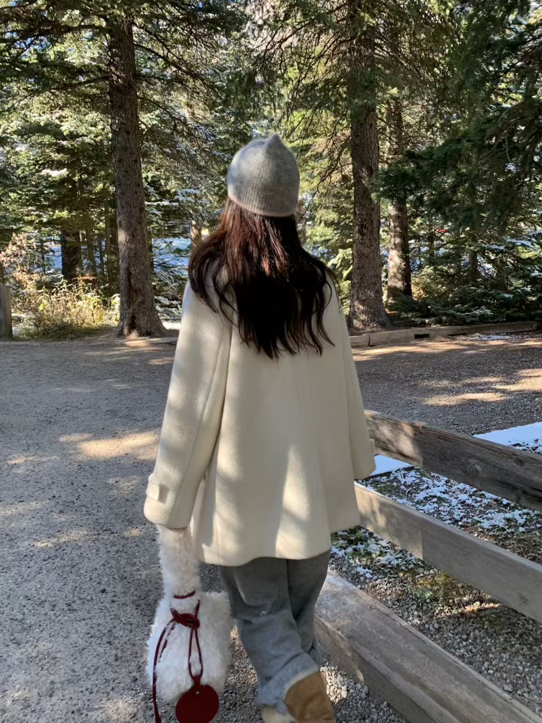 PYT-ot韓國代購㊣女士新品時尚熱賣職業真品中長款大衣羊毛pretty young thing中長款大衣