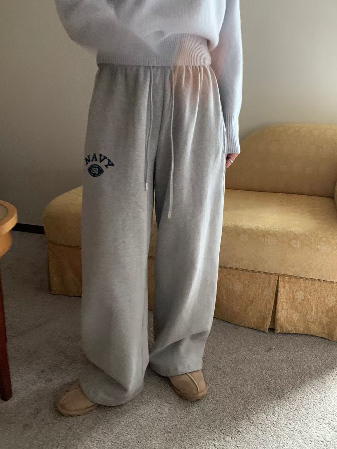 PYT-ot東大門㊣代購女裝新品25秋冬真品時尚推薦熱賣休閑褲pretty young thing休閑褲圖色1