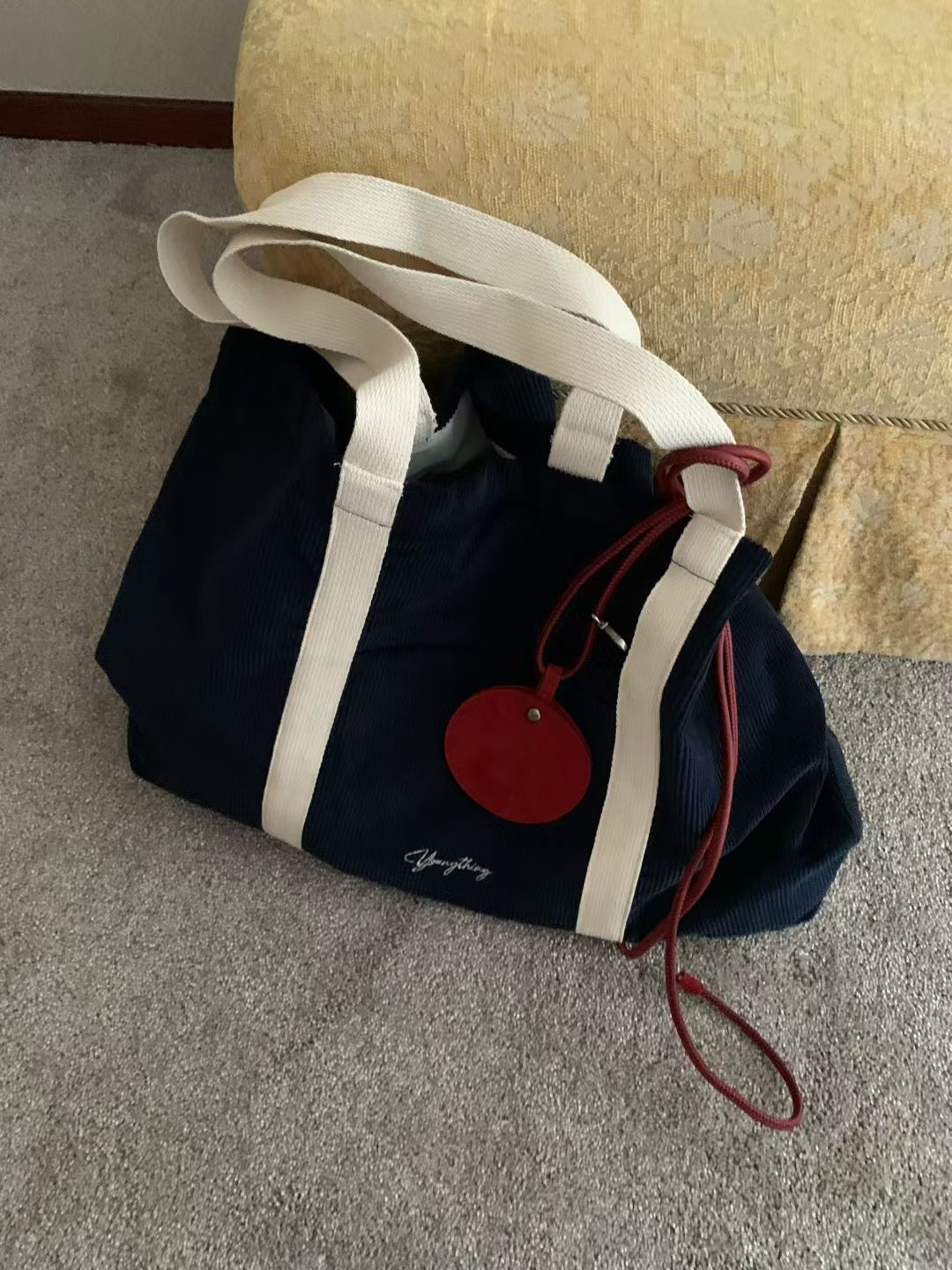 PYT-ot韓國代購㊣女士新款熱賣人氣推薦真品單肩斜跨包燈芯絨pretty young thing單肩/斜跨包