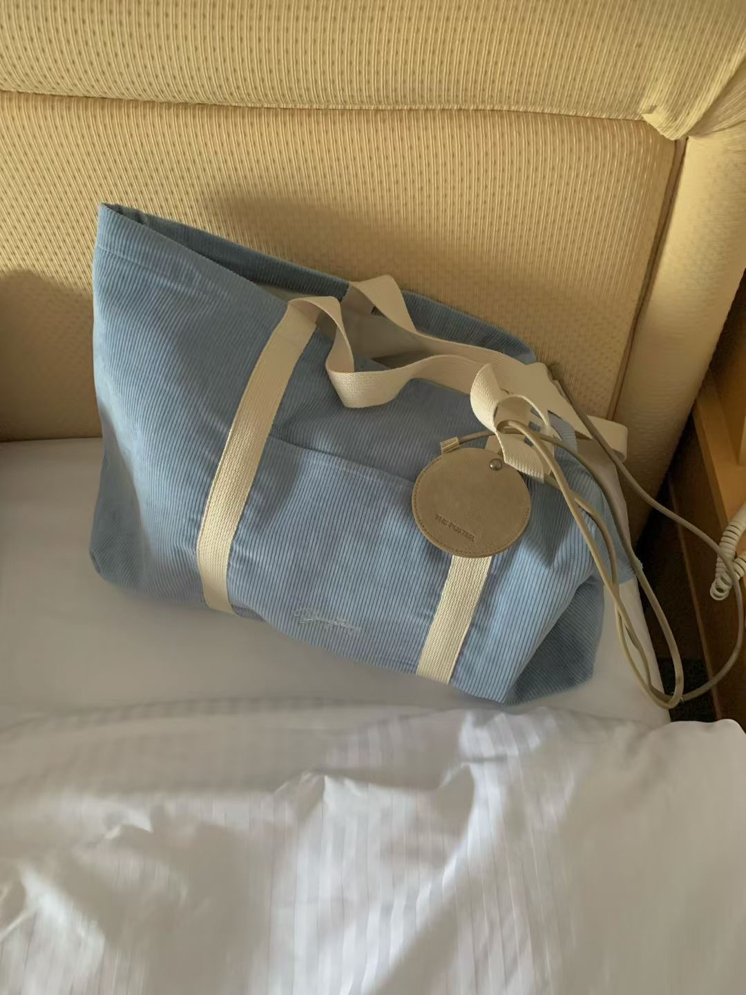 PYT-ot韓國代購㊣女士新款熱賣人氣推薦真品單肩斜跨包燈芯絨pretty young thing單肩/斜跨包