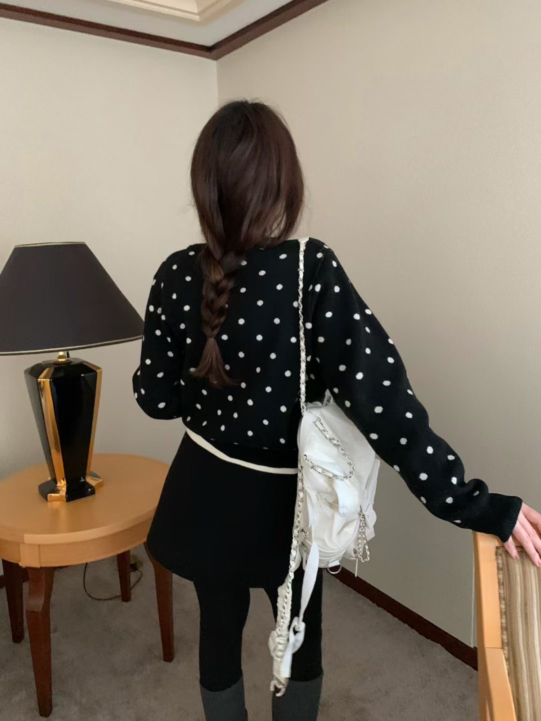 PYT-ot韓國代購㊣女裝新品休閑熱賣職業25秋冬人氣時尚毛衣pretty young thing毛衣