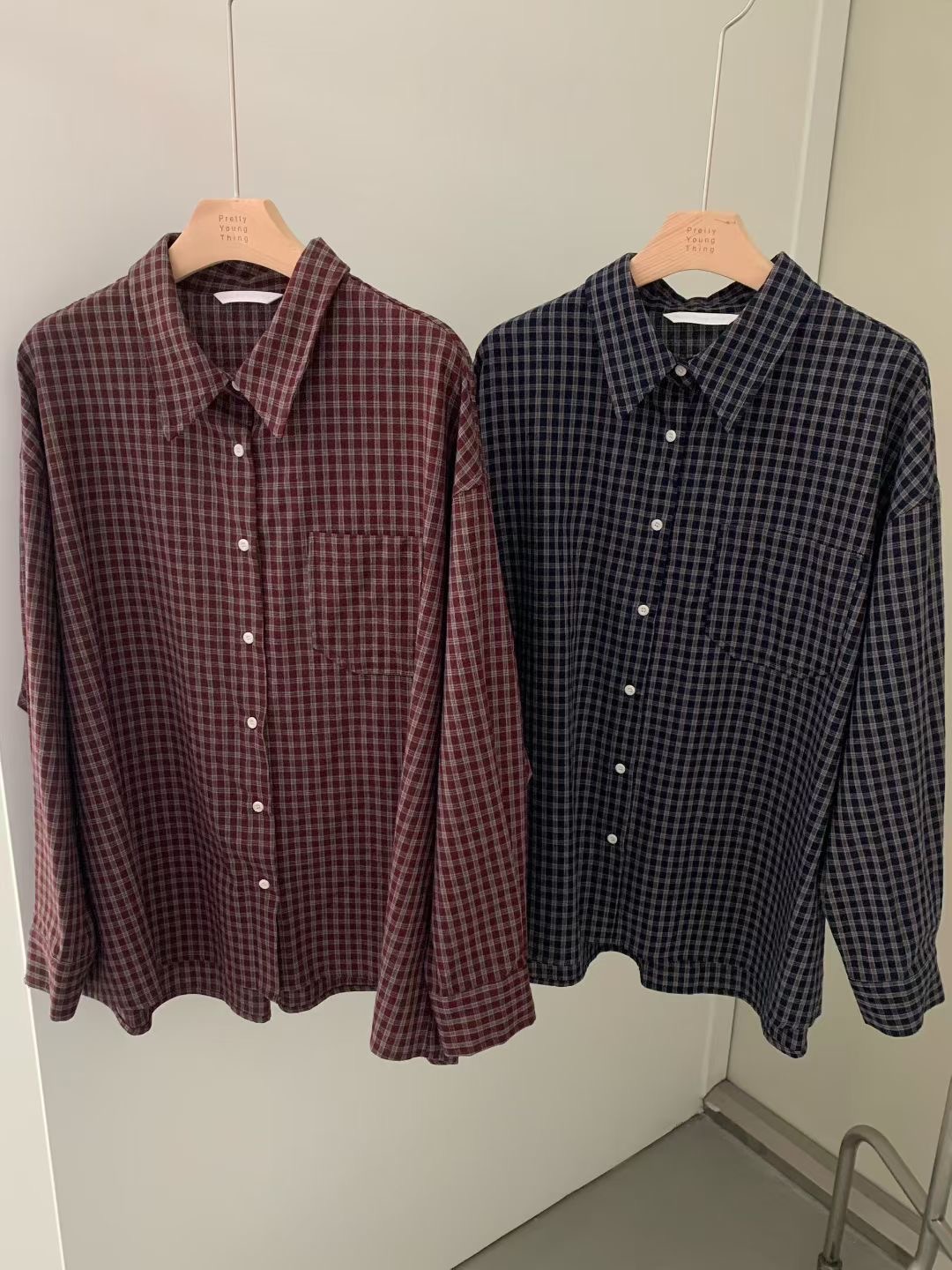 PYT-ot韓國代購㊣女士新款時尚熱賣25秋冬真品休閑襯衫蕾絲衫pretty young thing襯衫/蕾絲衫