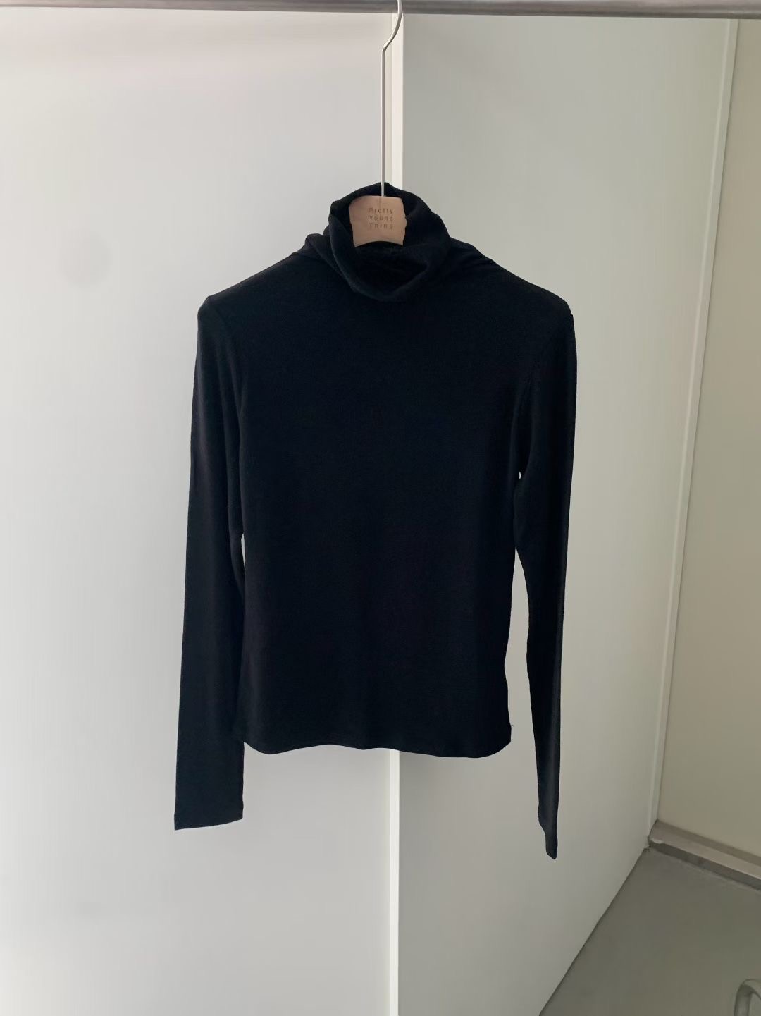 PYT-ot東大門㊣代購女裝新款推薦真品休閑熱賣長袖T恤羊毛pretty young thing長袖T恤圖色5
