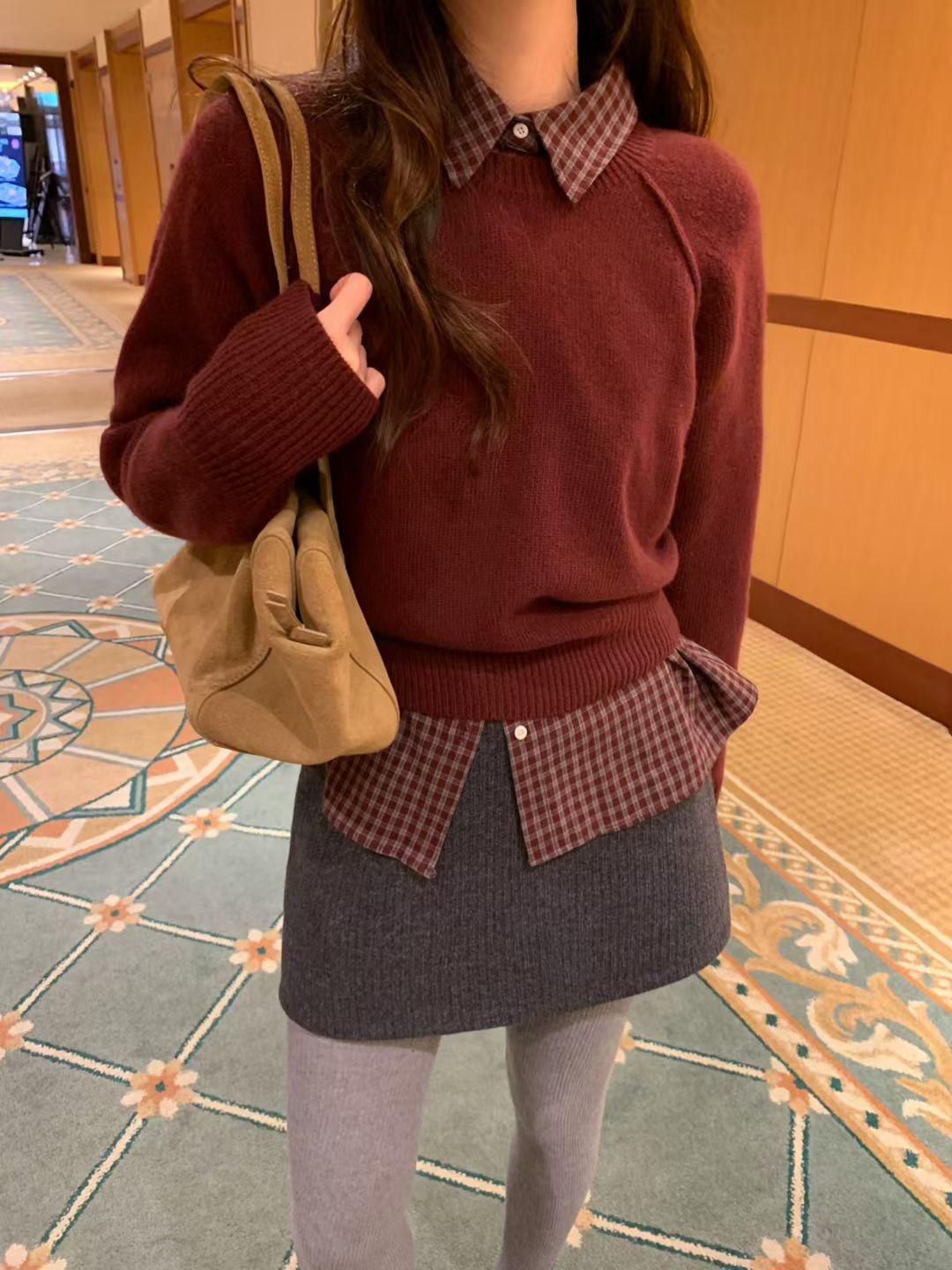 PYT-ot東大門㊣實拍女士新品人氣時尚休閑25秋冬真品職業毛衣pretty young thing毛衣圖色4