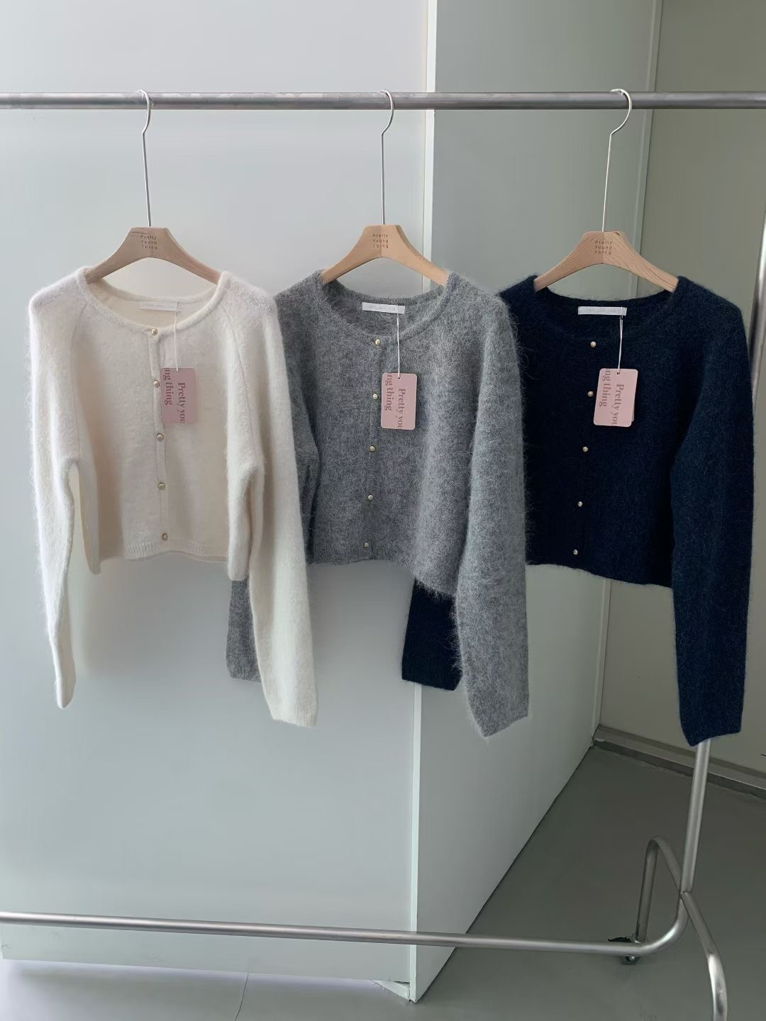 PYT-ot韓國直郵㊣女裝新款推薦人氣職業時尚真品休閑熱賣毛衣pretty young thing毛衣