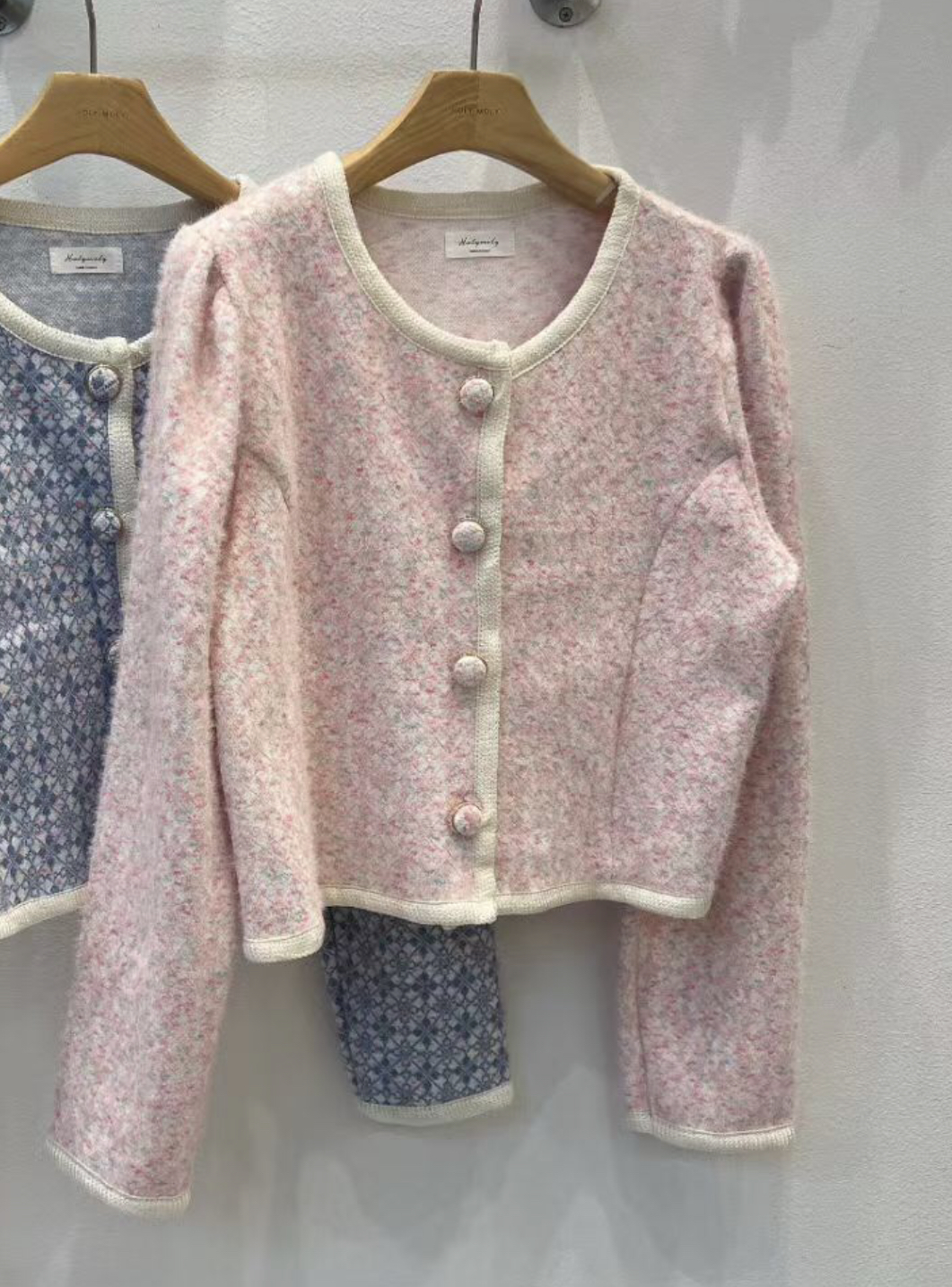 HOLYMOLY韓國代購㊣女裝新款職業熱賣人氣推薦休閑真品夾克HOLYMOLY夾克圖色2