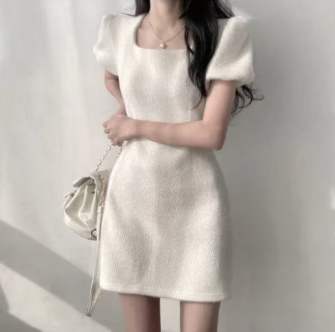 HOLYMOLY東大門㊣實拍女裝新款熱賣時尚職業推薦真品連衣裙HOLYMOLY連衣裙圖色1