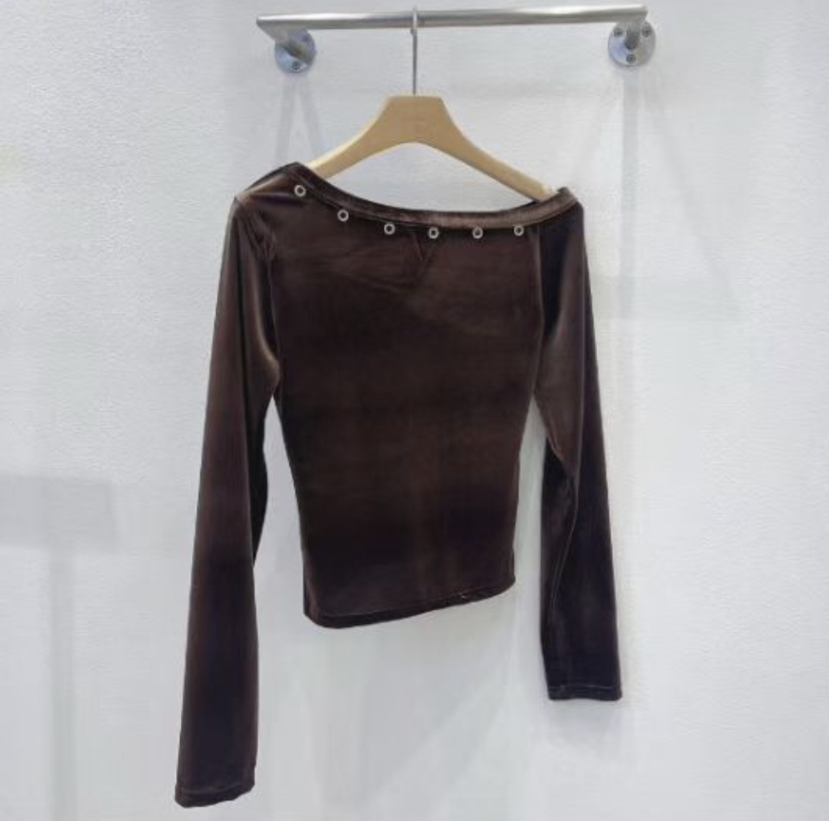 HOLYMOLY韓國代購㊣女裝新款25秋冬真品休閑人氣熱賣長袖T恤HOLYMOLY長袖T恤圖色2