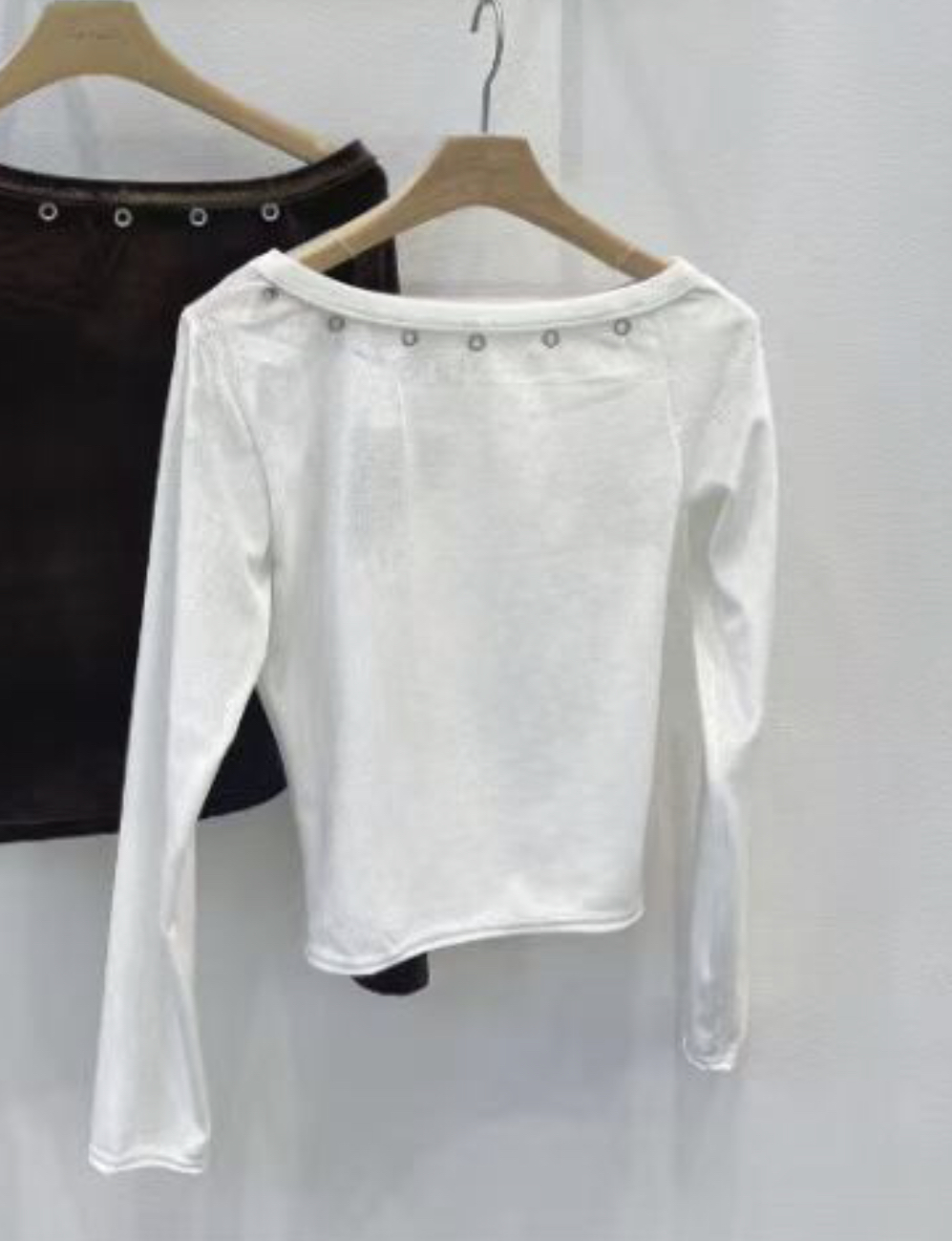 HOLYMOLY韓國代購㊣女裝新款25秋冬真品休閑人氣熱賣長袖T恤HOLYMOLY長袖T恤圖色3