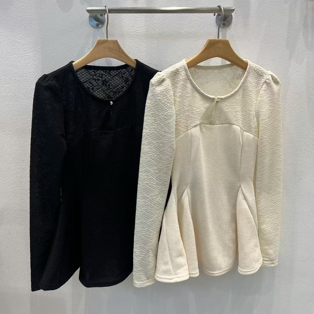 HOLYMOLY東大門㊣代購女士新款職業人氣25秋冬推薦休閑長袖T恤HOLYMOLY長袖T恤