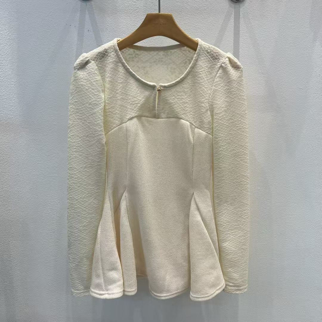 HOLYMOLY東大門㊣代購女士新款職業人氣25秋冬推薦休閑長袖T恤HOLYMOLY長袖T恤圖色1