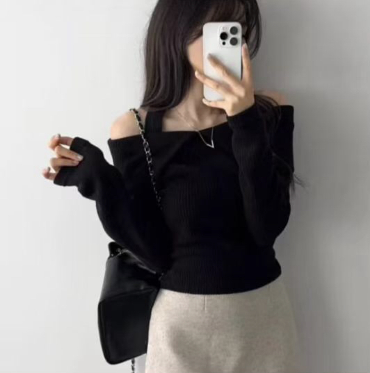 HOLYMOLY東大門㊣代購女裝新品熱賣人氣職業時尚休閑針織衫HOLYMOLY針織衫圖色1