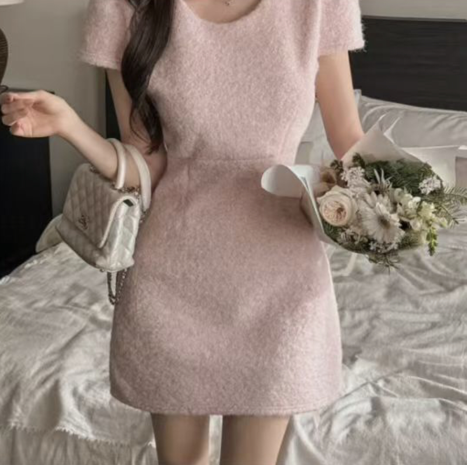 HOLYMOLY東大門㊣代購女士新款休閑25秋冬真品熱賣人氣連衣裙HOLYMOLY連衣裙圖色3