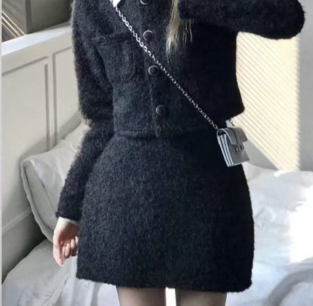 HOLYMOLY韓國直郵㊣女士新款推薦熱賣職業25秋冬時尚休閑套裝HOLYMOLY套裝圖色3