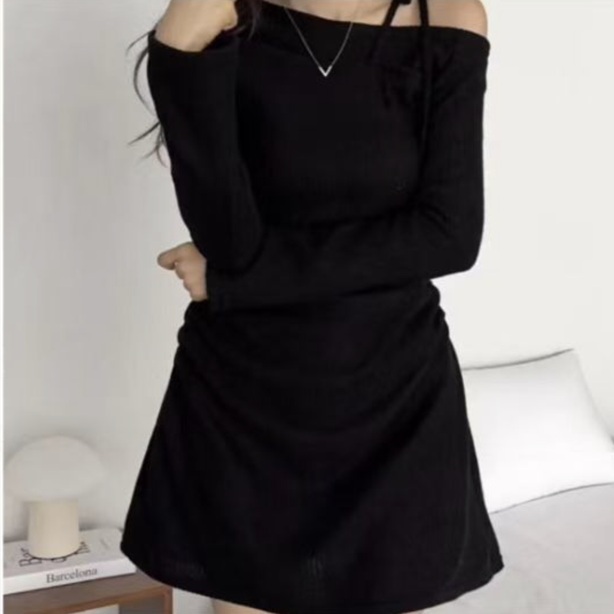 HOLYMOLY東大門㊣實拍女裝新品25秋冬時尚真品推薦職業連衣裙HOLYMOLY連衣裙圖色2