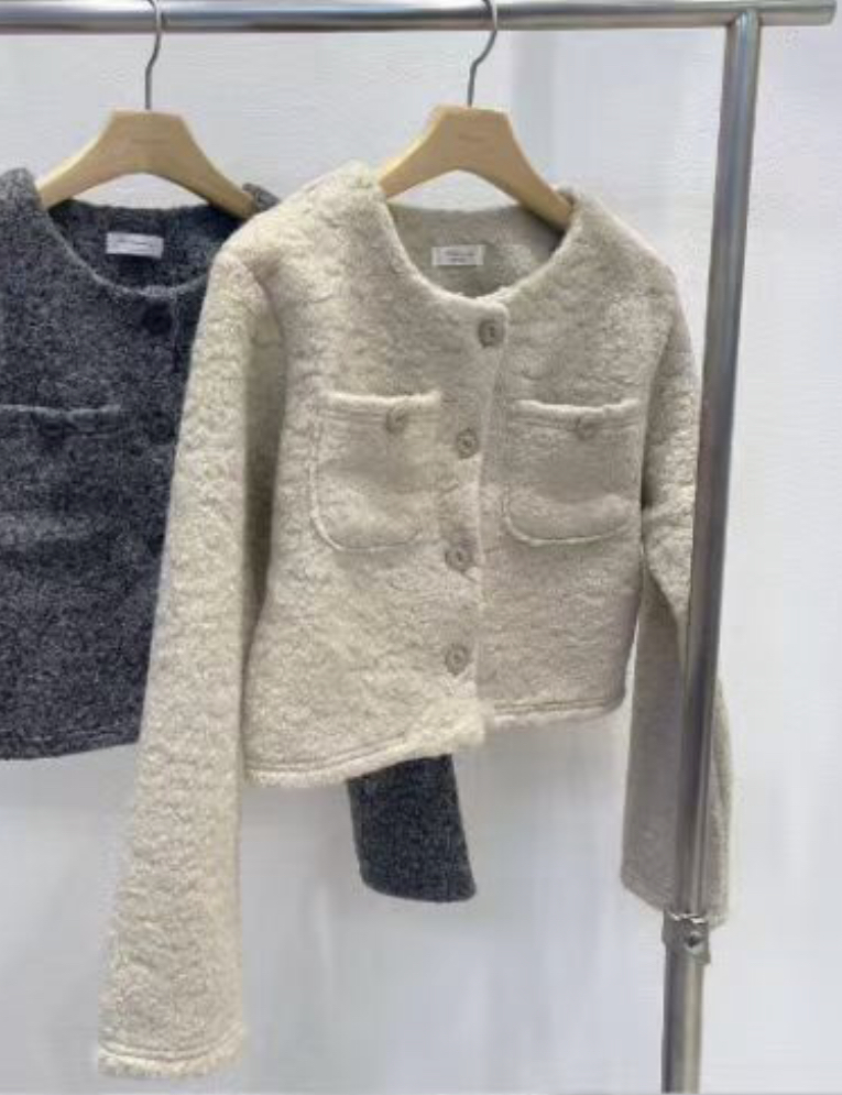 HOLYMOLY東大門㊣實拍女裝新款推薦職業時尚休閑熱賣25秋冬夾克HOLYMOLY夾克圖色2