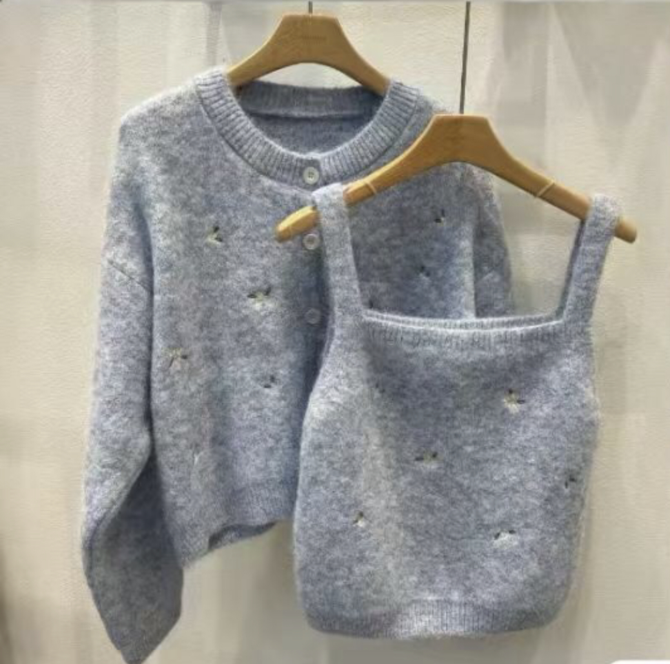 HOLYMOLY東大門㊣直郵女士新品人氣時尚真品推薦休閑熱賣套裝HOLYMOLY套裝圖色1