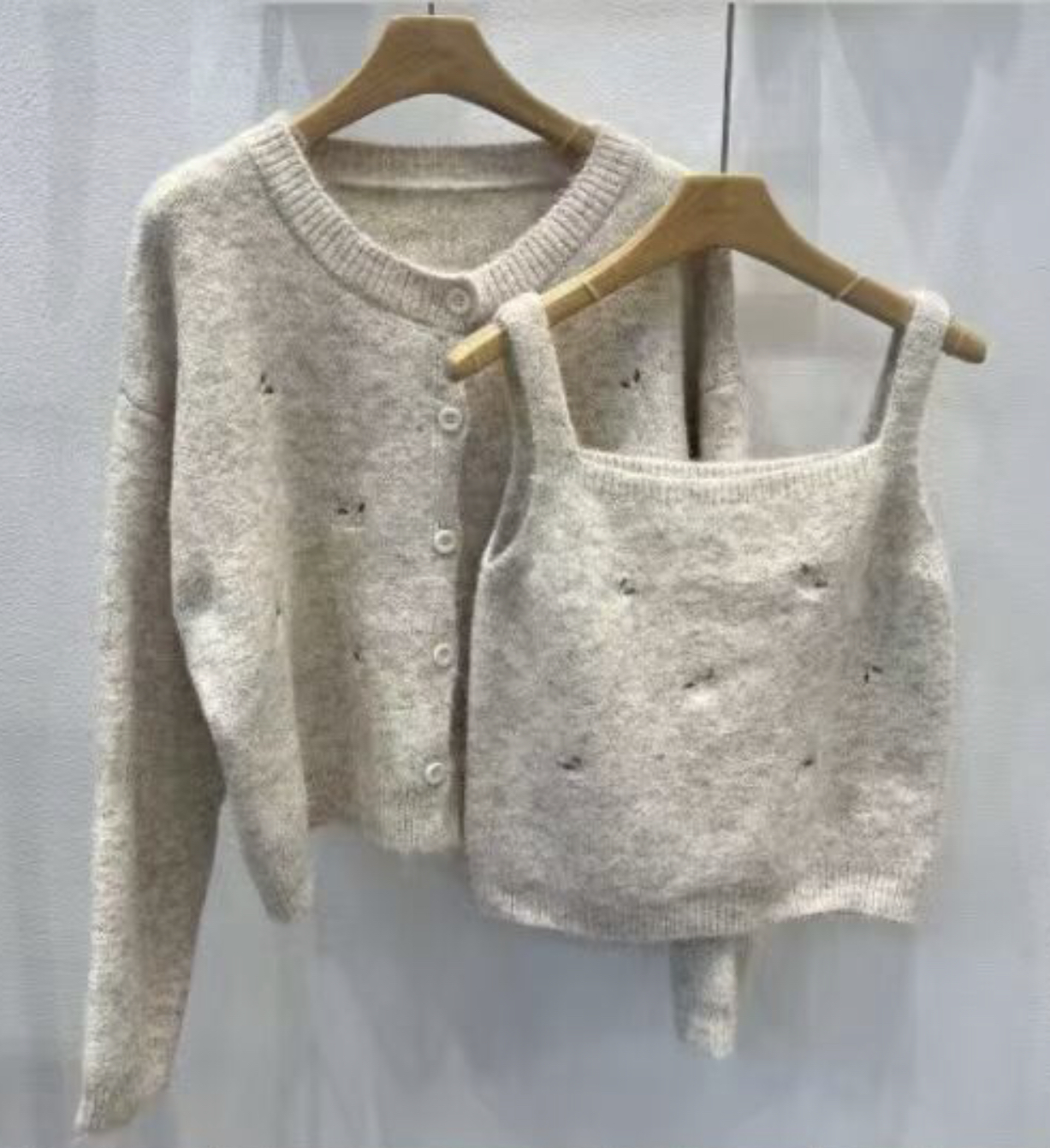 HOLYMOLY東大門㊣直郵女士新品人氣時尚真品推薦休閑熱賣套裝HOLYMOLY套裝圖色2