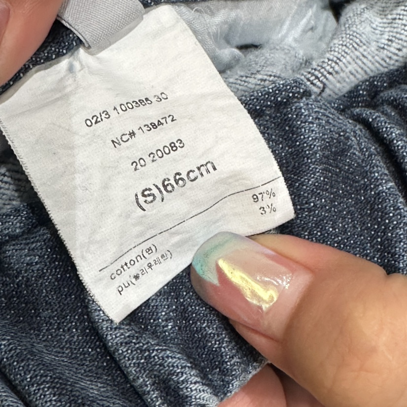 DELI JENNY韓國代購㊣女裝新品人氣推薦25秋冬時尚職業牛仔褲DELI JENNY牛仔褲