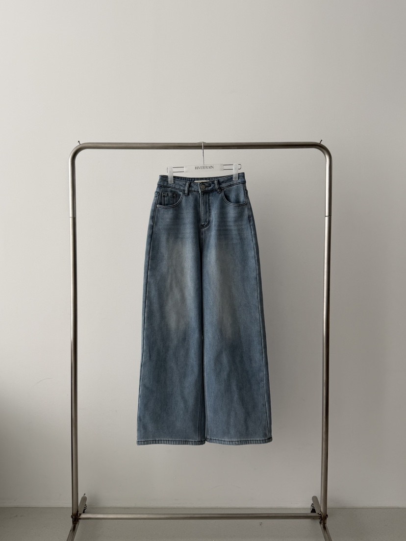 RIVER RAIN東大門㊣實拍女裝新款真品休閑熱賣推薦人氣牛仔褲RIVER RAIN牛仔褲圖色1