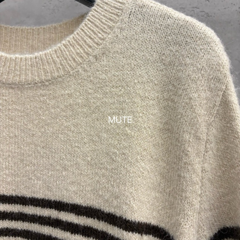 MUTE-P東大門㊣直郵女士新款職業時尚推薦人氣休閑25秋冬針織衫MUTE針織衫