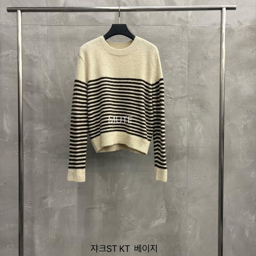 MUTE-P東大門㊣直郵女士新款職業時尚推薦人氣休閑25秋冬針織衫MUTE針織衫圖色1