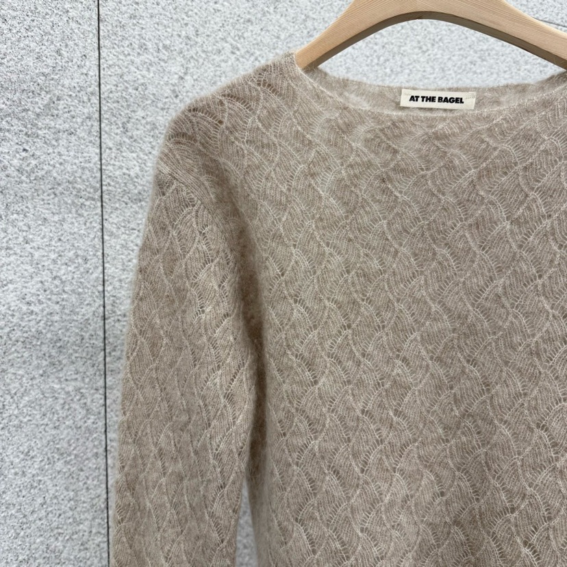 AT THE BAGEL東大門㊣直郵女裝新品真品熱賣職業時尚針織衫AT THE BAGEL針織衫