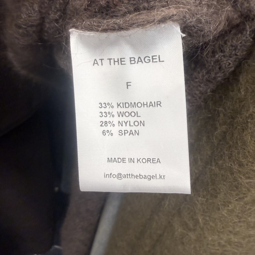 AT THE BAGEL東大門㊣直郵女裝新品真品熱賣職業時尚針織衫AT THE BAGEL針織衫