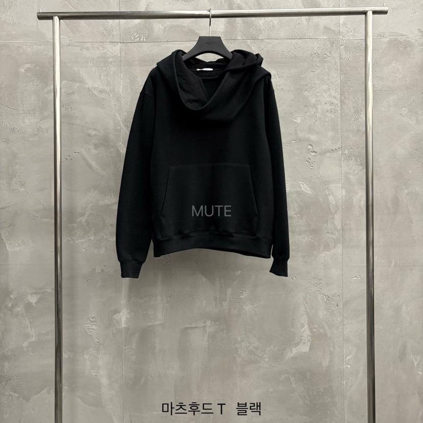 MUTE-P韓國直郵㊣女裝新品時尚職業25秋冬休閑熱賣推薦衛衣MUTE衛衣圖色6黑色