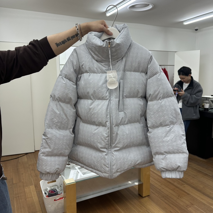 MYNAMEIS東大門㊣直郵女士新款真品熱賣推薦短款羽絨服填充MYNAMEIS短款羽絨服圖色1