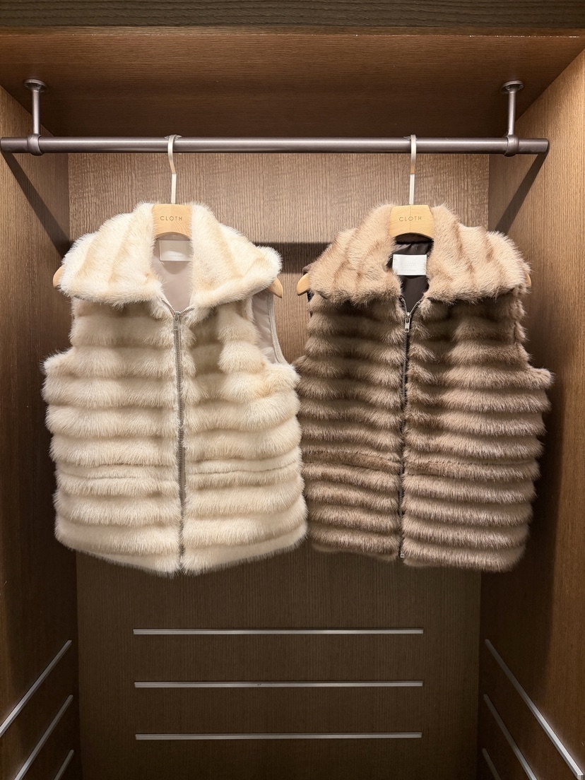 CLOTH東大門㊣實拍女裝新款真品職業人氣熱賣推薦休閑馬甲貂皮CLOTH馬甲