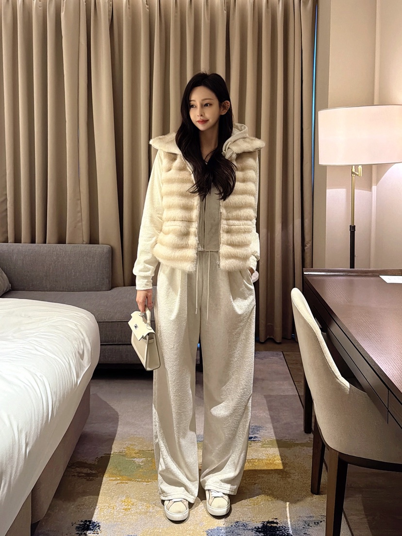 CLOTH東大門㊣實拍女裝新款真品職業人氣熱賣推薦休閑馬甲貂皮CLOTH馬甲