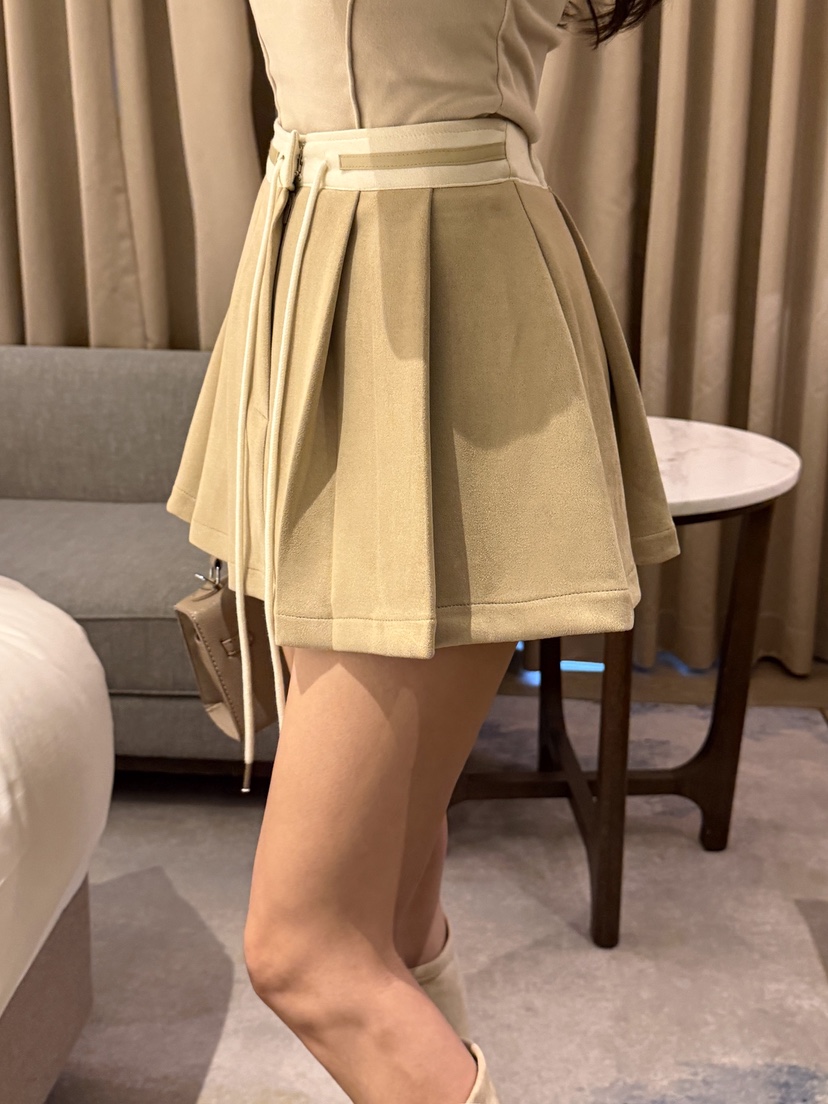 CLOTH東大門㊣直郵女裝新品職業休閑真品時尚25秋冬裙褲絲絨CLOTH裙褲